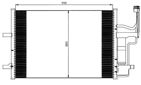 Condenser, air conditioning