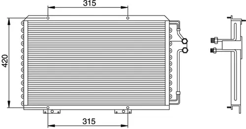 Condenser, air conditioning (8880400092)