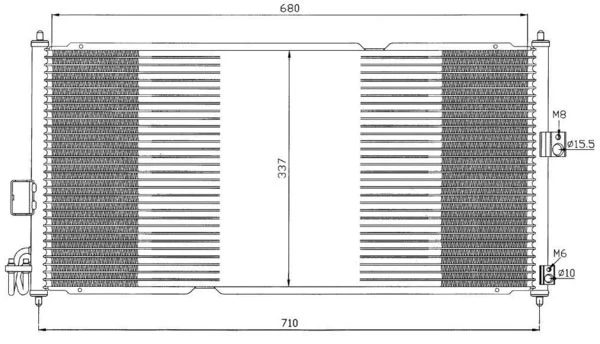 Condenser, air conditioning