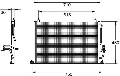 Condenser, air conditioning (022419OR)