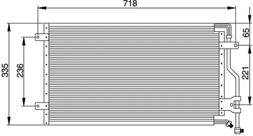 Condenser, air conditioning (8880400119)