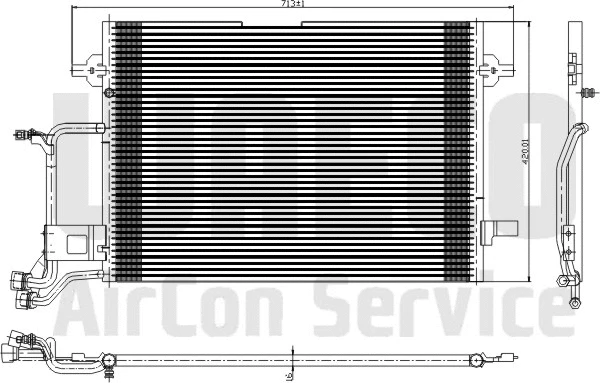 Condenser, air conditioning