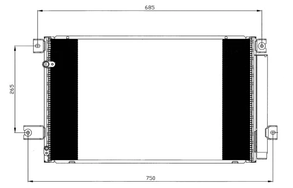 Condenser, air conditioning