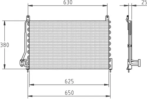 Condenser, air conditioning (8880400026)