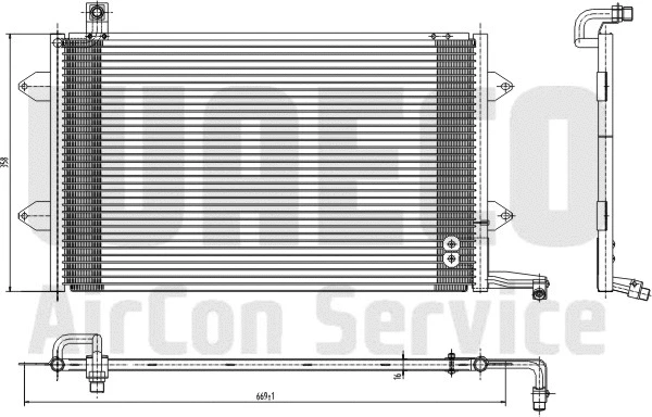 Condenser, air conditioning