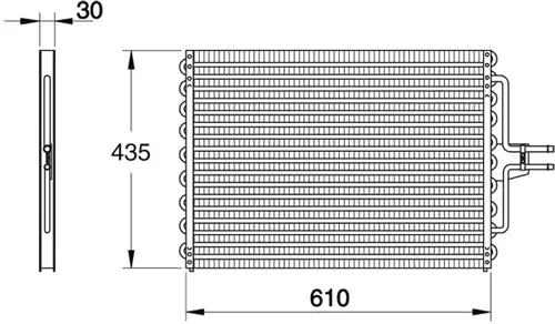 Condenser, air conditioning (8880400032)