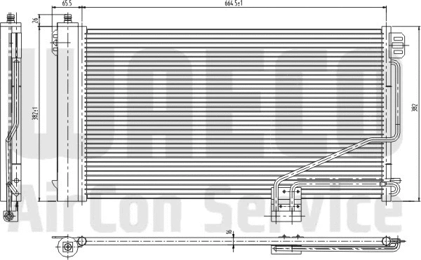 Condenser, air conditioning