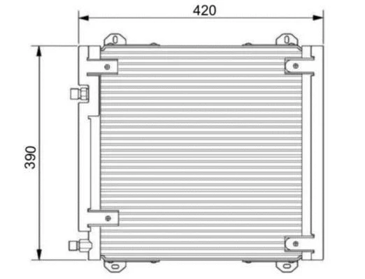Condenser, air conditioning (8880400188)