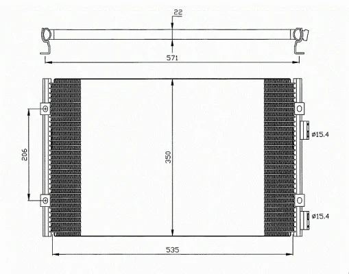 Condenser, air conditioning