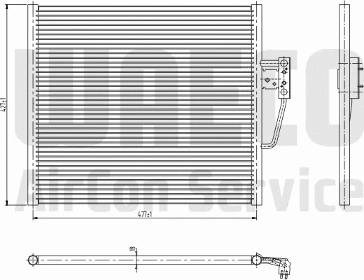Condenser, air conditioning