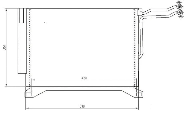 Condenser, air conditioning