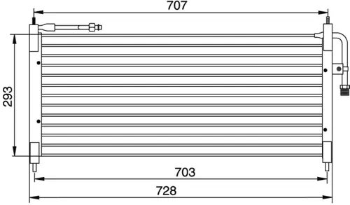 Condenser, air conditioning (8880400148)