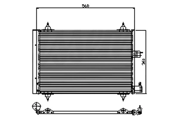 Condenser, air conditioning
