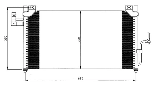 Condenser, air conditioning