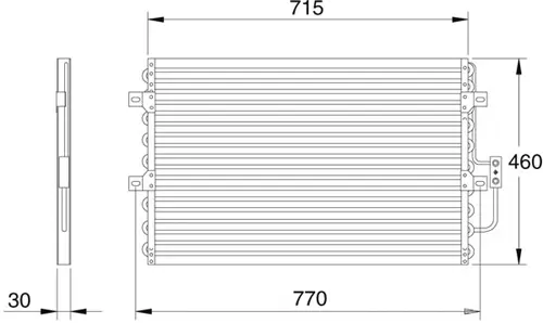 Condenser, air conditioning (8880400029)