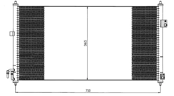 Condenser, air conditioning