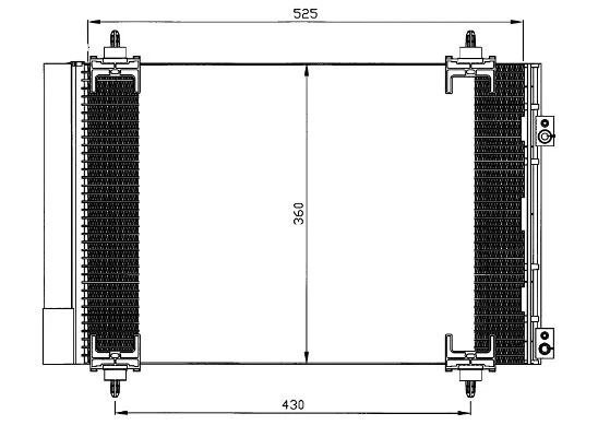 Condenser, air conditioning
