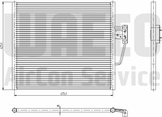 Condenser, air conditioning