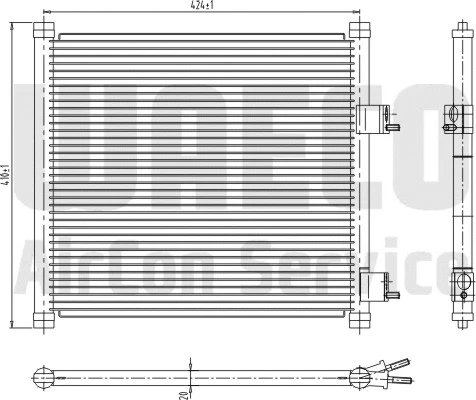 Condenser, air conditioning