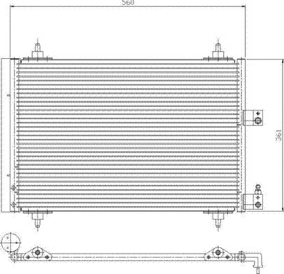 Condenser, air conditioning