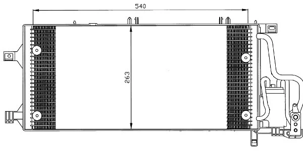 Condenser, air conditioning