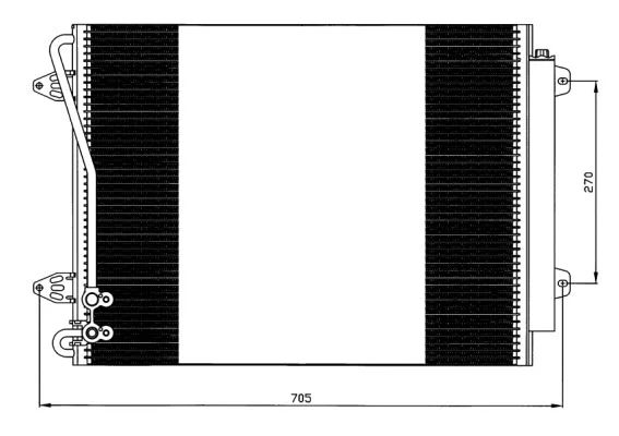 Condenser, air conditioning