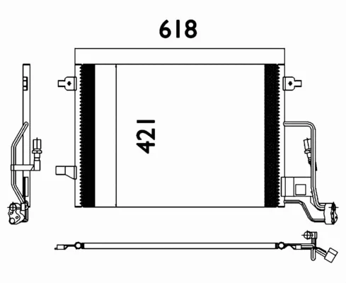 Condenser, air conditioning