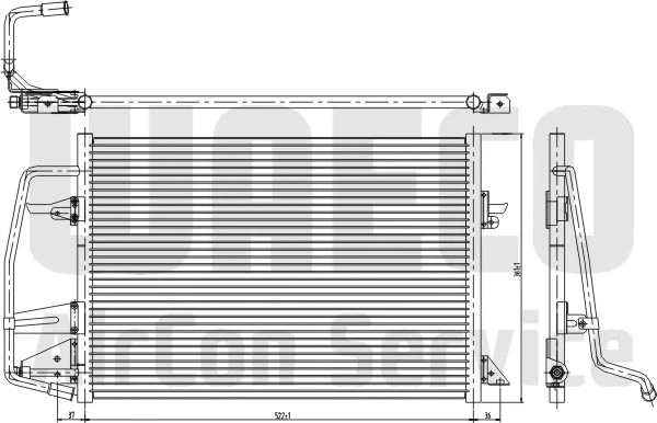 Condenser, air conditioning