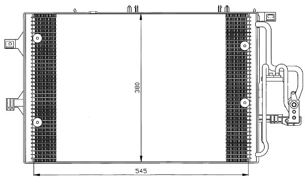 Condenser, air conditioning