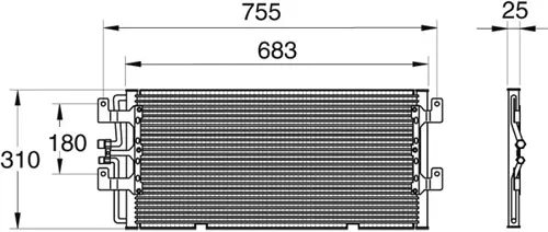 Condenser, air conditioning (8880400036)
