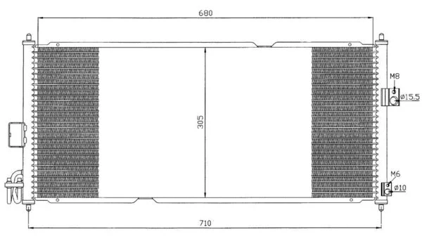 Condenser, air conditioning
