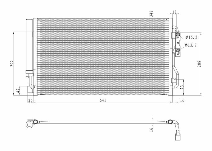 Condenser, air conditioning (8880400527)