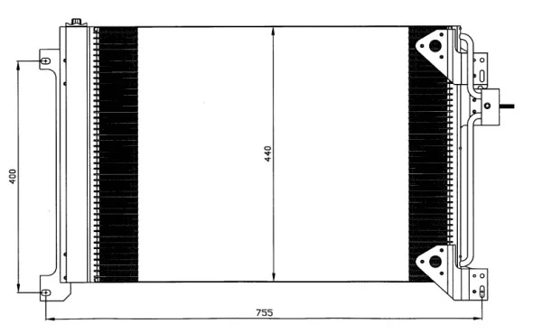 Condenser, air conditioning