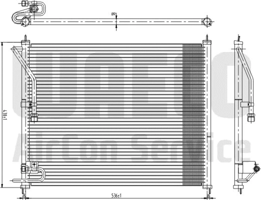 Condenser, air conditioning