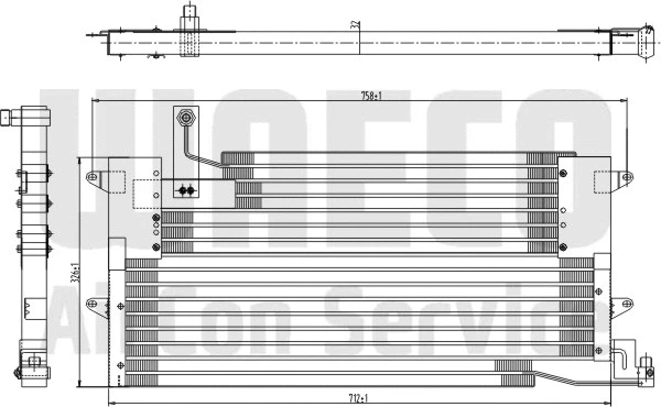 Condenser, air conditioning