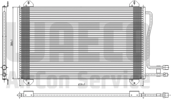 Condenser, air conditioning