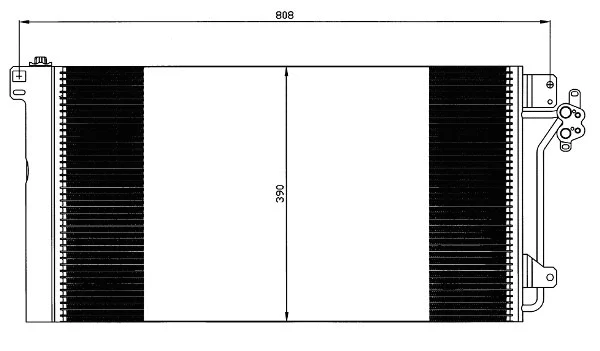 Condenser, air conditioning