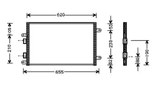 Condenser, air conditioning (8880400298)