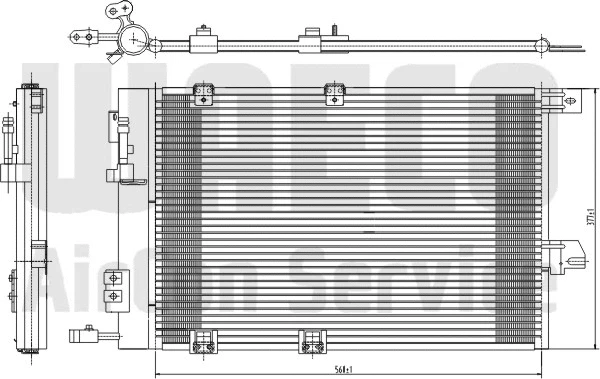 Condenser, air conditioning