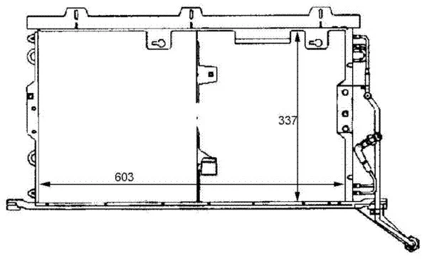 Condenser, air conditioning