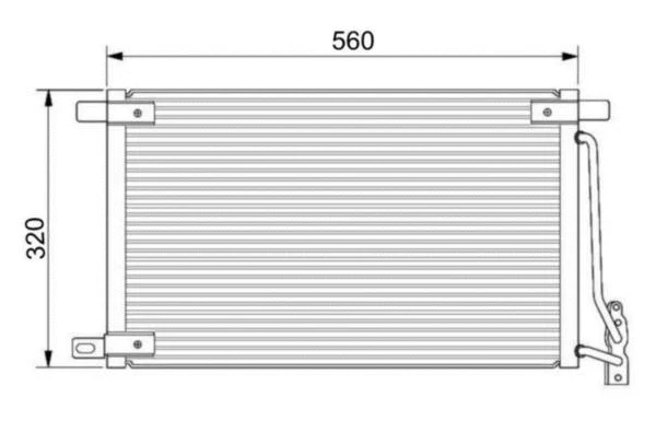 Condenser, air conditioning
