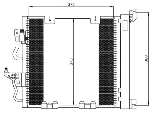 Condenser, air conditioning