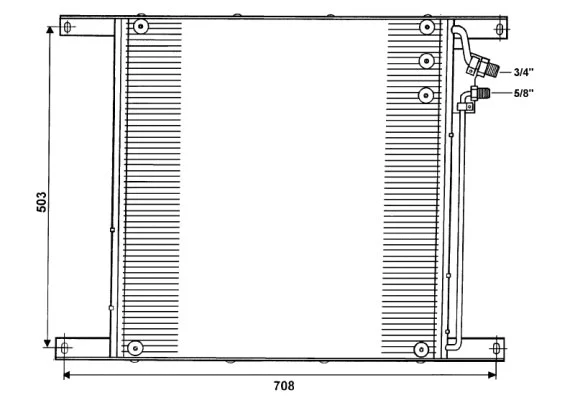 Condenser, air conditioning