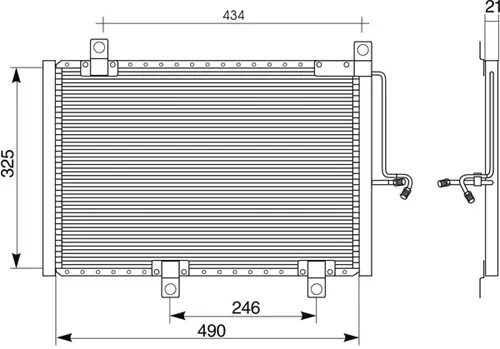 Condenser, air conditioning (8880400053)