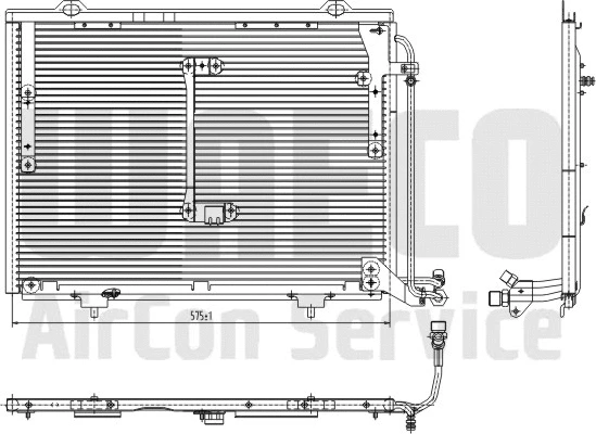 Condenser, air conditioning (8880400005)