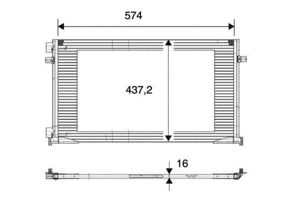 Condenser, air conditioning
