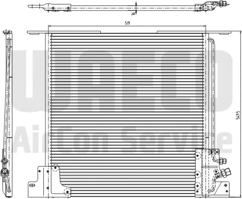 Condenser, air conditioning