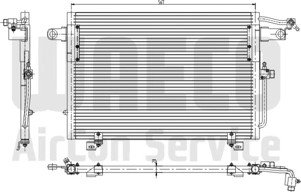 Condenser, air conditioning
