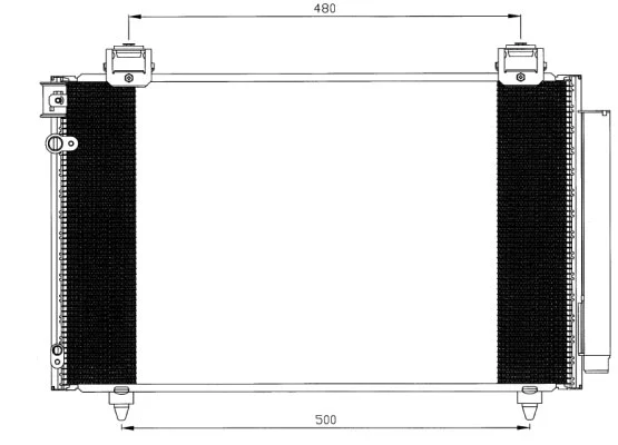 Condenser, air conditioning