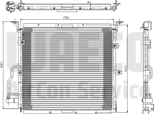 Condenser, air conditioning